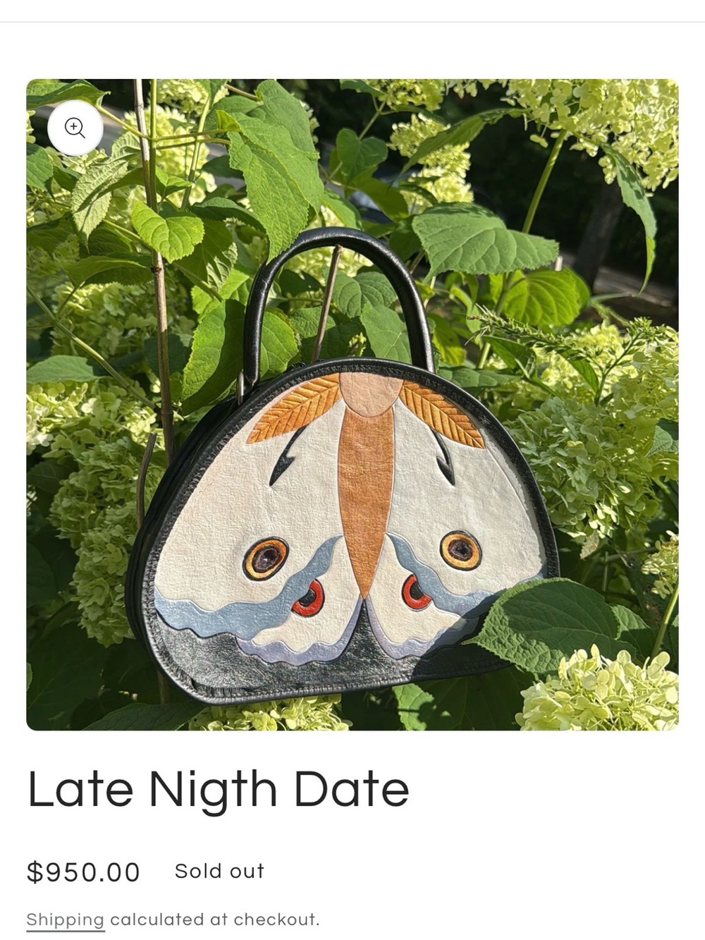 🐢 Turtle Ridge Moth Purse One of a Kind Hand Carved Painted Leather Purse Art 🖼️